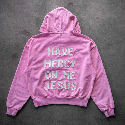 Pink Womens Zip Up Hoodie Sweatshirt Stylish Letter Embroidery with Thick Long Sleeves Jacket Loose Winter Hoodies Streetwear