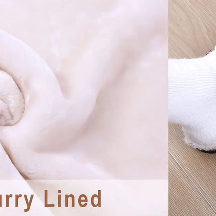 Kidmi New Women Clogs Men Clogs Suede Slippers Fashion Cork Footbed Leather Slippers Classic Mules Soft Antiskid House Slippers