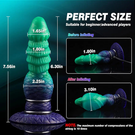 Monster Inflatable dildo Fantasy Fetish Dildos Suction Cup Penis Pump penetration anal Vaginal But pluk Big Dick Adult Sex Toys