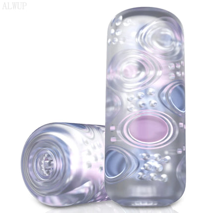 TPE Male Masturbation Sleeve Male Masturbator Sex Toys  Adult Sex Toy Pocket Pussy Penis Training Sex Toy for Men 3D Realistic