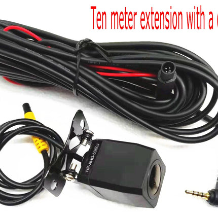 AHD 1080P Rear Camera 4 Pin Automatic Reversing Rearview Mirror Cam for Car DVR Carplay Android Auto Dash Cam Video Recorder