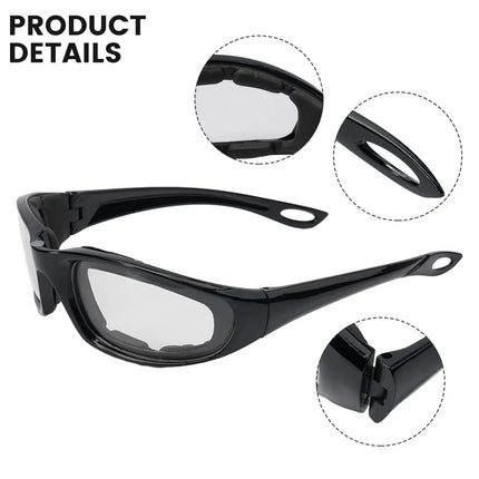 Anti-Fog Onion Goggles Tear Free Safety Eye Protection Glasses Kitchen Cooking Gadgets