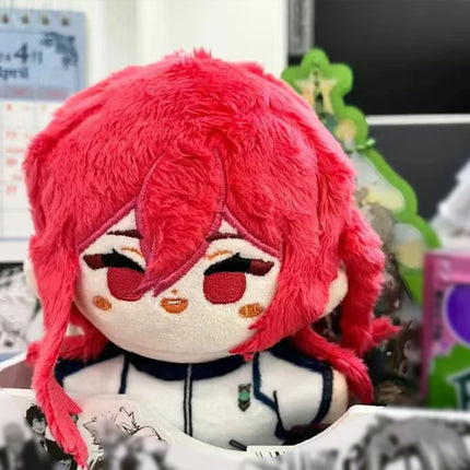 Mini Anime Plush Keychain Michel Caesar Mikage Reo Nagi Seishiro Chigiri Hyoma Bachira Meguru Cute Starfish body Doll Gifts