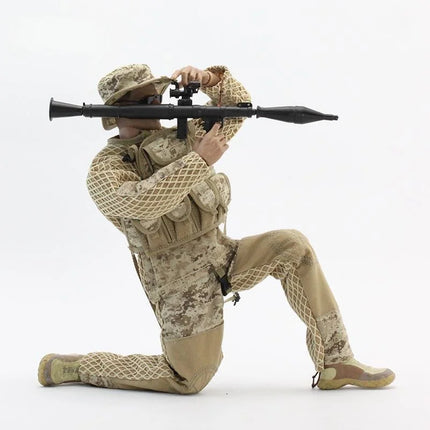 1/6 Assemble Gun Model Machine Gun Submachine Shotgun Sniper Rifle SVD AK47 MP40 MG42 Plastic Assembly Kit 8pcs/set