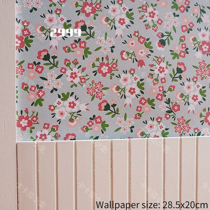Doll House Wallpaper Background Board Sticker Photo Scenery Wallpaper Miniature Rement Doll Accessories Colorful Wallpaper