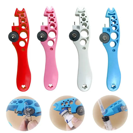 1Pc Nurse Ampoule Bottle Opener Creative Handle Cutting Device Medical Grinding Wheel Bottle Breaker Medical Tool