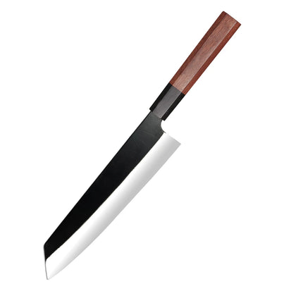 Japanese Kiritsuke Knife with Octagon Handle, 8" Gyuto Kitchen Chef Knives, Sharp Blade Salmon Tool, New Gift