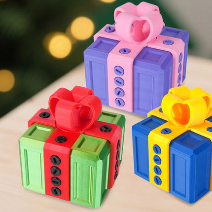 Middle Finger Prank Gift Box, DIY Surprise Pop-Up Toy with Screws, Annoying Present for Adults, Viral Tiktok Gag Gift for Friend
