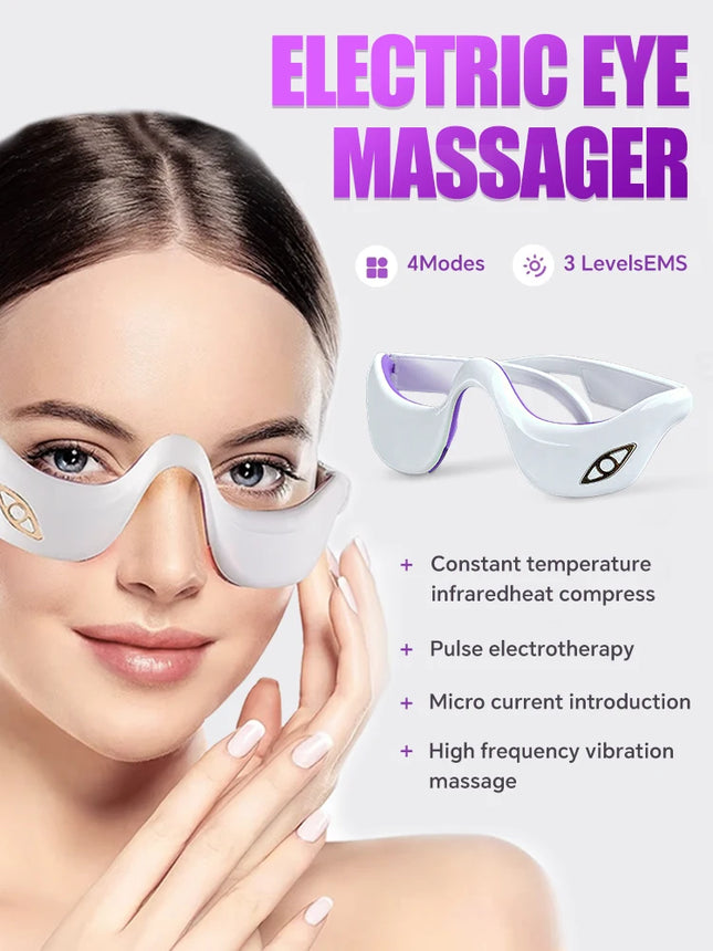 Eye massage instrument, relieves eye fatigue, eliminates eye bags, reduces dark circles, brightens eyes