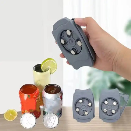 Portable Mini Can Opener Smooth Edge Manual Jar Bottle Opener For Beer Beverage Soda Party Bar Kitchen Gadgets