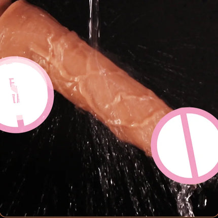 Realistic Vibration Squirting Dildos For Women Masturbation  Water Ejaculating Suction Cup Adult Anal Toy Sex Toy For Women 18+