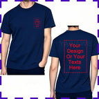 Navy (chest back) / XXXL / No
