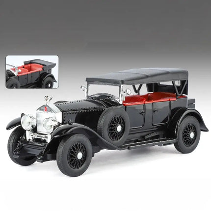 1:32 Rolls Royce Phantom I Alloy Metal Diecast Model Car High Simulation Decoration Display Ornaments With Sound And Light Gifts