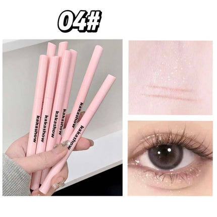 Meniscus Double-end Lying Silkworm Eyeliner Pencil Diamond Glitter Matte Eyeshadow Pen Brightening Cream Shadow Highligh Makeup