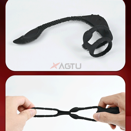 Vibrating Cock Ring Male Prostate Perineum Massager Vibrator Taint Stimulator Anal Butt Plug Sex Toys for Men Penis Ring