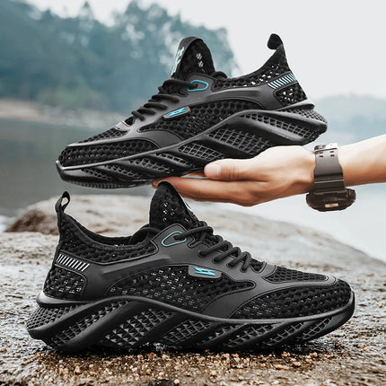 Summer Men Casual Shoes Fashion Lightweight Mens Running Walking Sneakers Mesh Breathable Male Jogging Sports Shoes