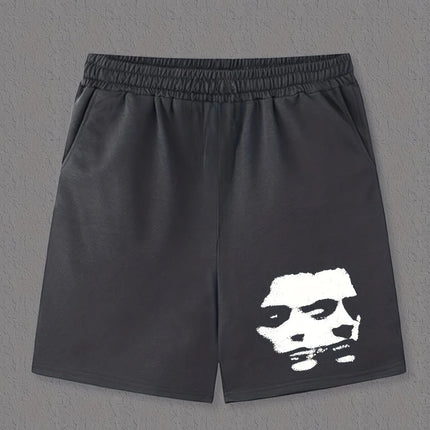 Men'S Summer New Loose-Fit Casual Sports Shorts, Gym Shorts with An Elastic Waistband - Adjustable Drawstring for Comfort,