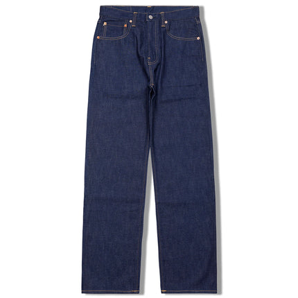 Red Tornado Men's Vintage Selvedge Denim Jeans 12oz High-Waist Straight Leg WWII Cut Oxidized Fabric Zipper Fly Loose Fit