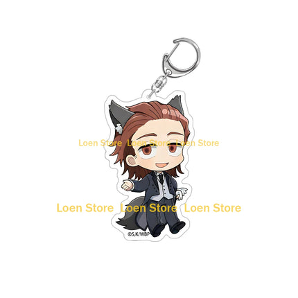 WIND BREAKER Haruka Sakura Akihiko Nirei Kyoutarou Sugishita Tasuku Tsubakino Shuhei Suzuri Wolf Butler Chibi Acrylic keychain