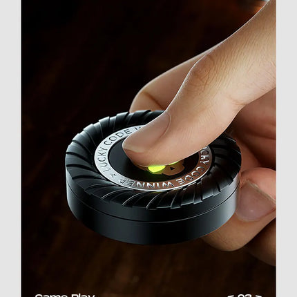 Little devil Metal Ratchet luminous Fidget spinner EDC Fidgeting toys Stress - relieving juguetes sensoriales adulto kids gift