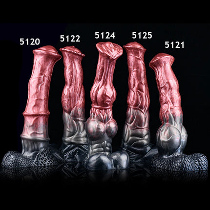 NNSX Long Horse Dildo Anal Plug Fantasy Penis Animal Cock Vagina Stimulate G-spot Masturbator Anal Sex Toys For Men Women