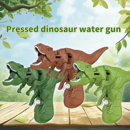 Dinosaur Water Gun Toy Mouth Open Water Pistol Spray Shooting Pressing jurass Dino Park Summer Outdoor Pool Toy For Kids Boys