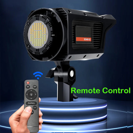Video Studio Kit 150W Photography Light Dimmable Remote Control LED Lamp 2m Tripod Flash Studio Accessories 3000-6000K 3 Colors