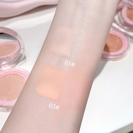 Gege Bear Clear  Air Cushion Cream, Natural, Hydrating, Long-Lasting, Coverage for Dry and Oily Skin Types to Even Skin Tone