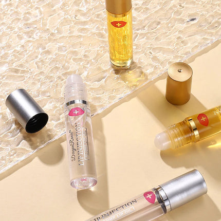 Instant Volumising Lip Plumper Oil Lip Enhancer Lip Gloss Plumping Serum Moisturizing Anti-Wrinkle Lipstick Sexy Lip Care Makeup