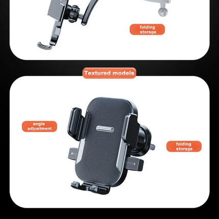 SEAMETAL Sucker Car Phone Holder Mount Stand Suction Cup Smartphone Mobile Cell Support in Car Bracket for iPhone Xiaomi Huawei