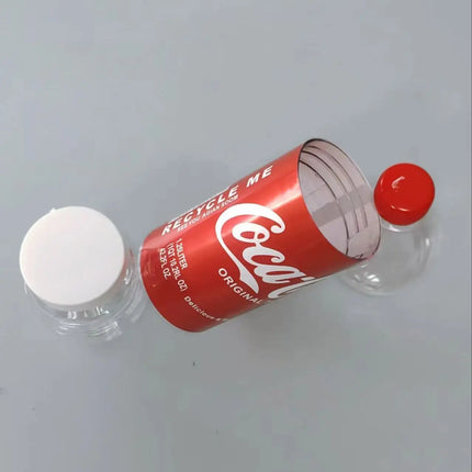 White DIY Coke Diversion Safe Water Bottle Stash Can for Home Storage Room Hidden Compartment Container