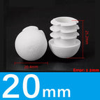 20mm-White / 20Pcs