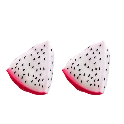Simulated Color-changing Dragon Fruit Squishy Toy Fruit Hand Anti-stress Squeeze Ball Decompression Toys for Sensory Autism