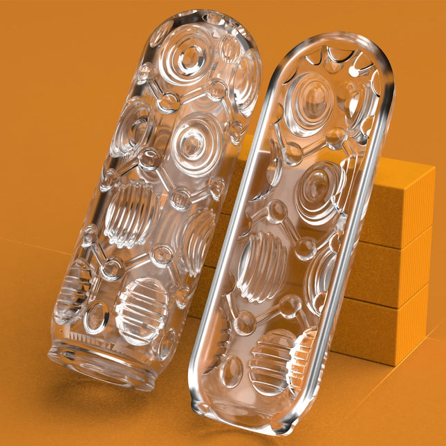 Masturbation Cup for Men Simulated Soft Vagina Transparent Pussy Adult Endurance Exercise Adult Vacuum Aircraft Cup Male Sex Toy