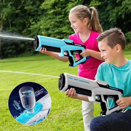 Electric Water Guns For Adults Powerful Squirt Automatic Water Suction Water Blasters Summer Outdoor Beach Toy Water Play Toys