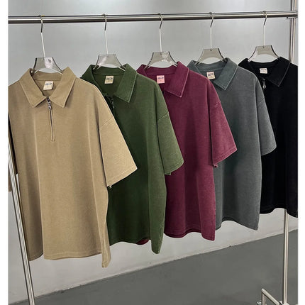 2026 New Half-Zip Polo Shirt