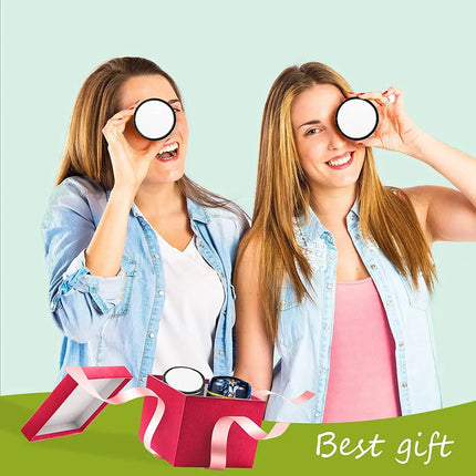 16PCS Reusable Face Makeup Remover Pads Facial Cleaning Face Towel Washable Face Round Fashionable Metal Box for All Skin Type