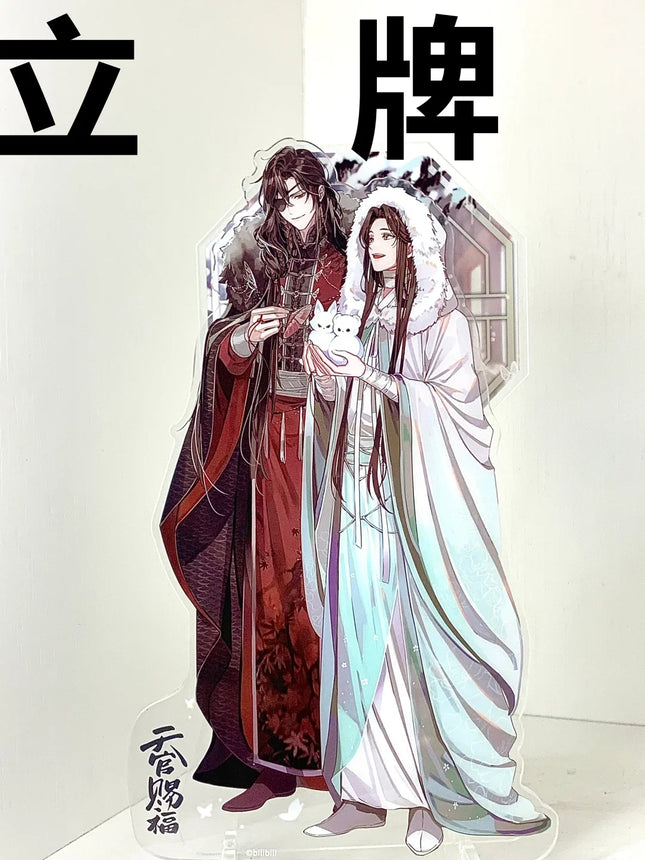 2025 Anime 10cm Tian Guan Ci Fu Hua Cheng Xie Lian Heaven Official’s Blessing game acrylic stand boys girls Birthday Gift