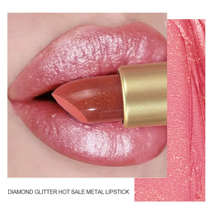SAM SUGAR 6 colors chocolate bar lipstick makeup pearl matte matte not easy to fall out matte waterproof lipstick