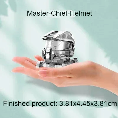 Colorful 3D Metal Puzzle Assault Rifle Guardian Mantis Mecha Model Pelican Assembling Toy Puzzle Box for Adults Jigsaw Puzzle