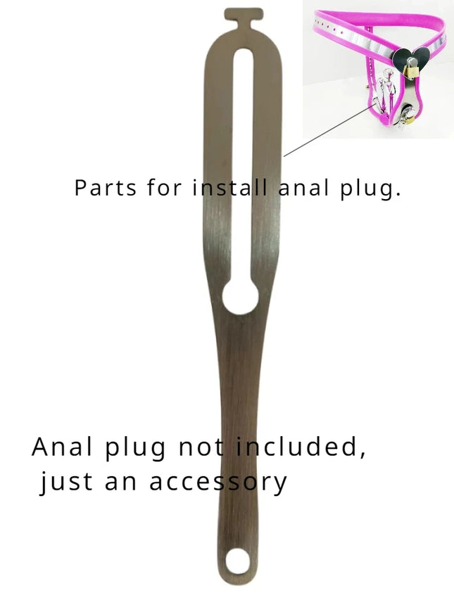 Female Chastity Belt Pants  Invisible Strap on Stainless Steel Gear Device BSDM Bondage SexToys for Woman anal viginal plugs
