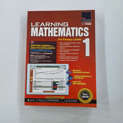 SAP Learning Mathematics Book Children Learn Math Books Singapore Primary School Mathematics Textbook