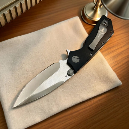 DOC- Ball Bearing Folding Knife G10 Handle Portable pocket knife Outdoor Camping and Mountain Climbing Self-defense knife