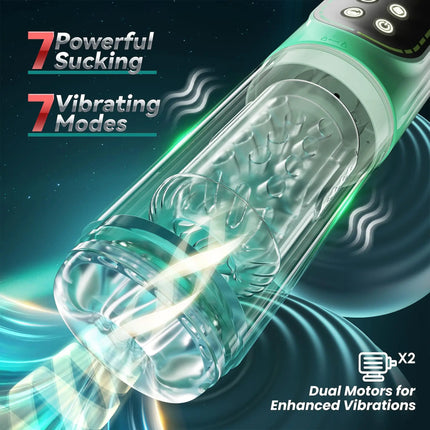 9 In 1 Multi-Functional Vacuum Pump Cook Exerciser Enlargers Penis pump Male Pocket Pussies Masturbator Equipment
