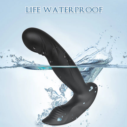 Male Wiggle Prostate Massager Sex Toy for Men APP Control Swing Vibrating Anal Vibrator Butt Plug Perineum Stimulator Buttplug