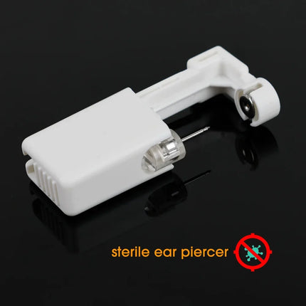 Safety Ear Piercer Gun Kit Women Men Disposable No Inflammation Ear Piercing Device Simple Daily Fashion Jewelry Piercing Tool