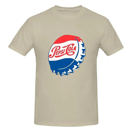 2026 Summer Men's P-Pepsi Luxury T-Shirt, Women's Fashion Summer Printed Shirt, High-Quality Cotton T-Shirt Clothing