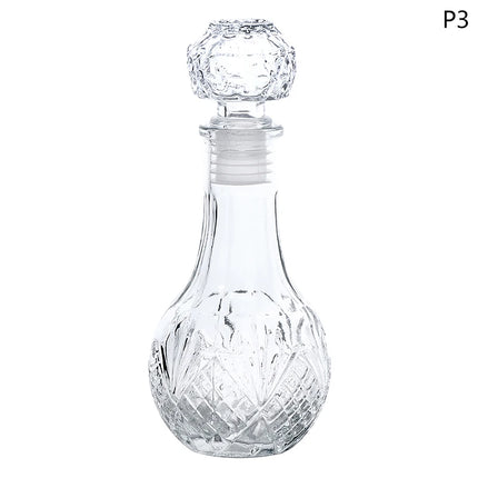 1Pc 100/150ml Transparent Glass Cup Whiskey Decanter Party Barware Whiskey Glass Bottle For Liquor  Bourbon Barware