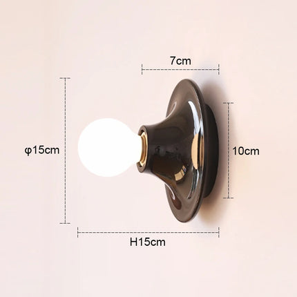 Simple Style Creative Art Sconce Wall Lamp Decoration Maison Ceiling Design Interior Lighting Living Room Lighting  Night Light