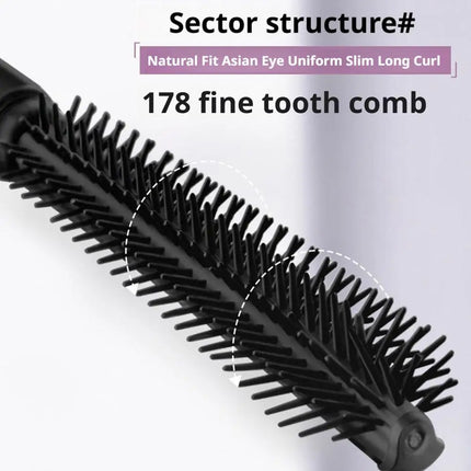 3D Curling Eyelash Mascara,Slim Brush Mascara, Waterproof Tube Mascara Lash-Lifting Long Lasting No Clumping Defined Lashes